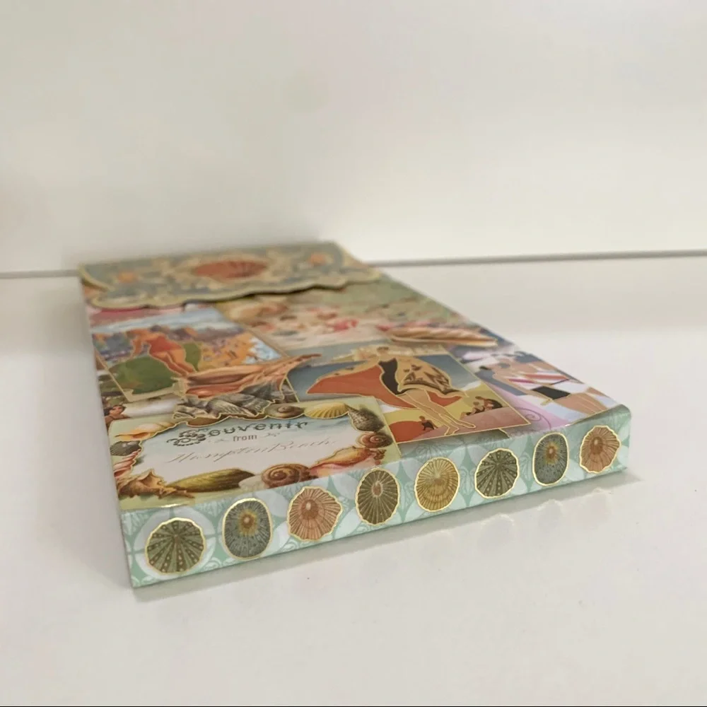 NWOT Vintage Beach glam notepad